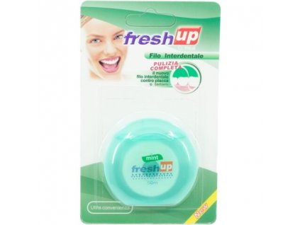 Fresh up Zubní nit 50m Máta