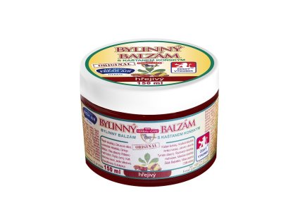 bylinny balzam s kastanem konskym 150 ml hrejivy