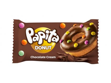 Papita Donut 40g čokoláda EXP. 08. 10. 2024