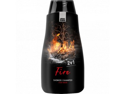 me too new pansky sprchovy gel a sampon fire 500 ml