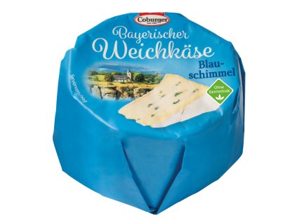 Coburger Bayerischer Weichkäse 150g Blauschimmel OGT