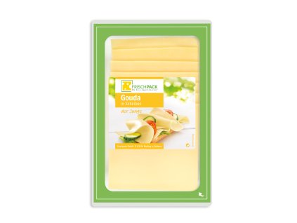 Frischpack Gouda plátkový sýr 100g EXP. 05. 05. 2024