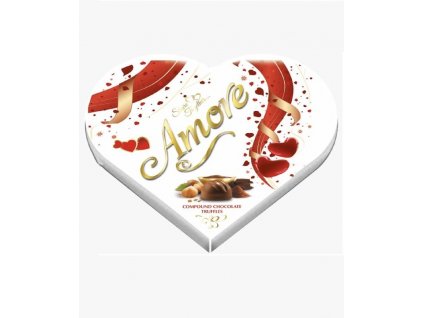 Amore Srdce 100g oříšek s čokoládou