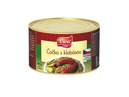 592 viva cocka s klobasou 400g