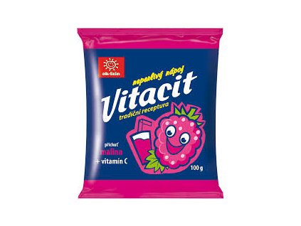 6211 vitacit neprelivy napoj v prasku 100 g malina vitamin c
