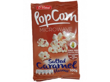 6850 pitso popcorn do mikrovlnky 100 g slany karamel