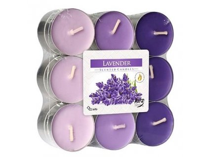 7981 bispol svicka cajova 18ks lavender