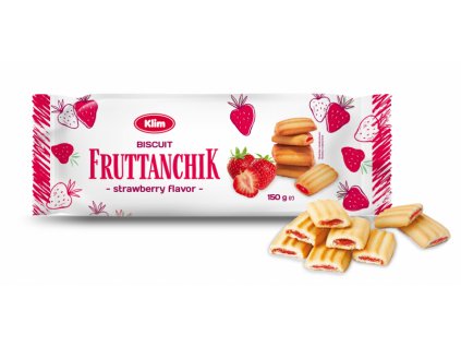 9490 klim susenky fruttanchik s jahodovou napni 150 g