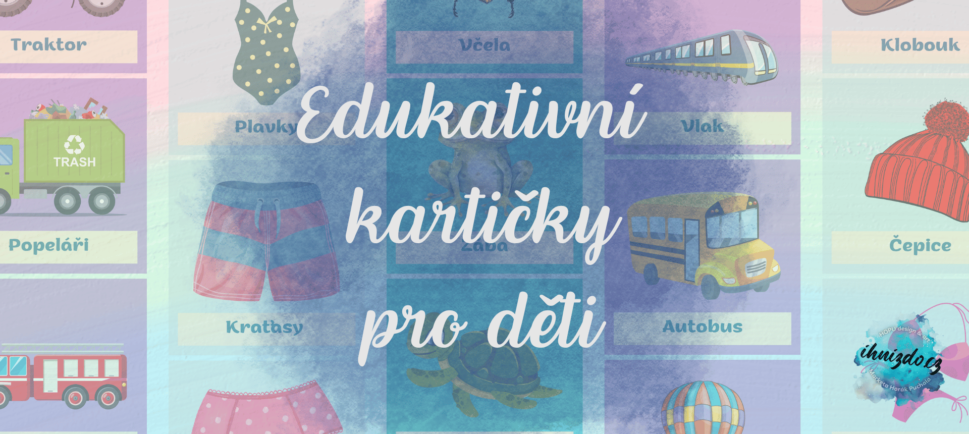 Úvodní stránka Edukativní kartičky pro děti