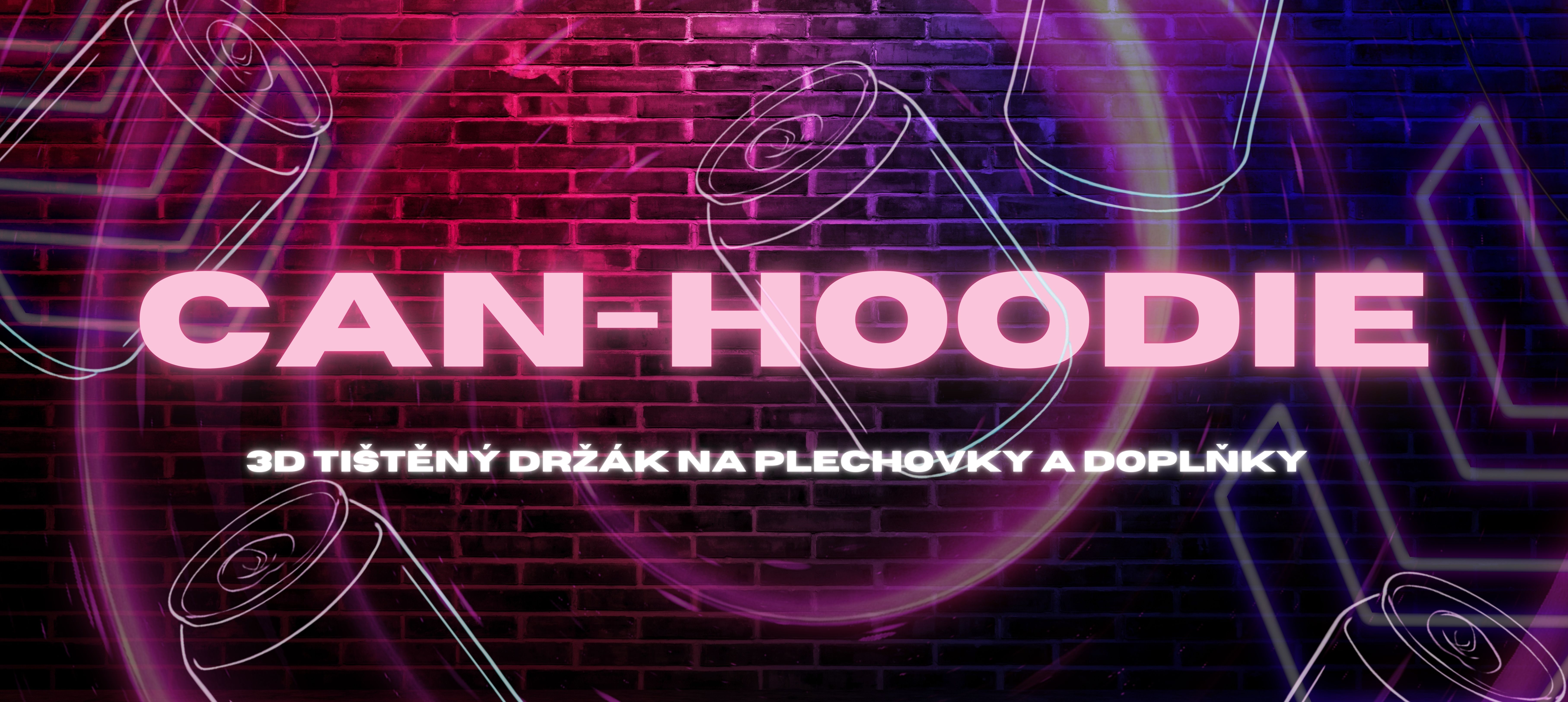 3D tištěný držák na plechovky a doplňky