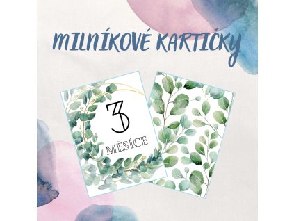 Milníkové kartičky · Eukalyptus