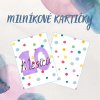 Milníkové kartičky · Tečky