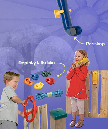 Doplnky na detské ihriská