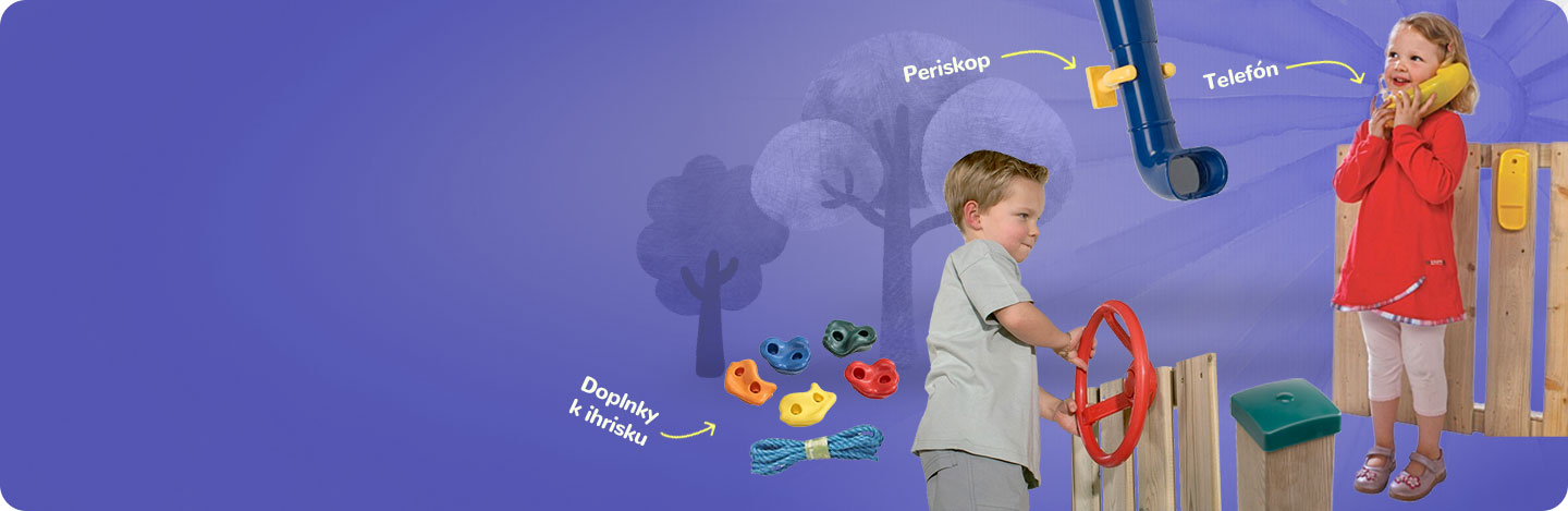 Doplnky na detské ihriská