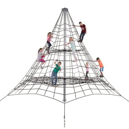 lanová šplhací pyramida 5 m