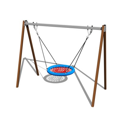 Řetězová houpačka Hnízdo RH117K - celokov. 1,5 m