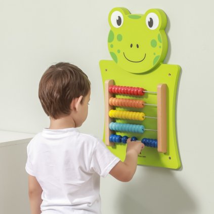 Montessori Activity board na stěnu - Žabička