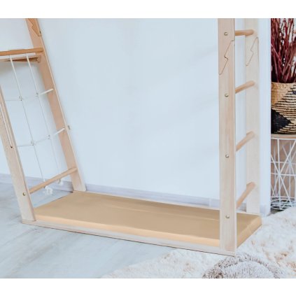 Rozkládací hrací podložka béžová 01