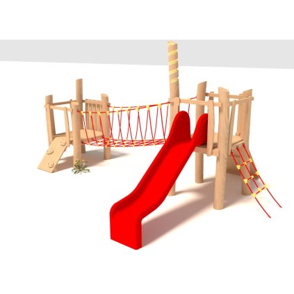 Herní sestava z akátu Laco