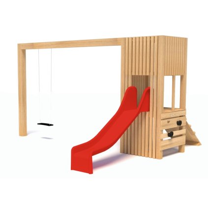 Herní sestava s houpačkou Prismo 1