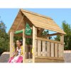 dětská herní sestava Jungle Gym Cabin se skluzavkou