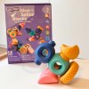 Montessori senzorická stavebnice z měkké gumy 01