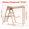 Montessori dětské hřiště Circle natural komplet 08