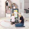 Dřevěná učící věž Montessori 2v1 Grey 04
