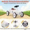 Dětské retro odrážedlo Bolid – bílé 03