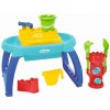 Plastový stoleček na písek a vodu s mlýnkem 02