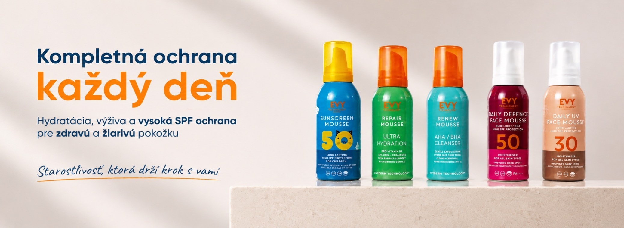 SPF ochrana EVY
