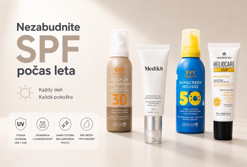 UV SPF krémy
