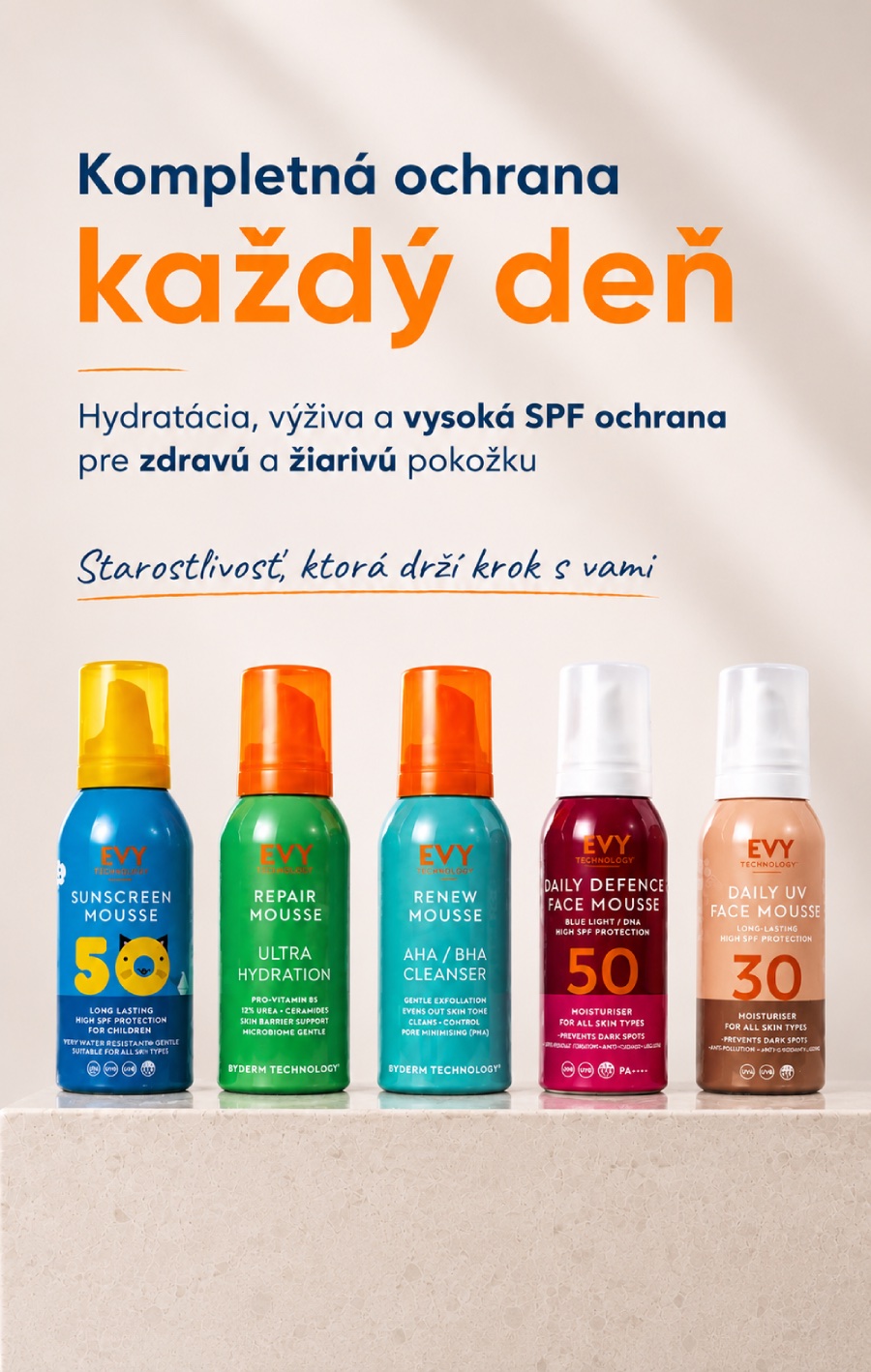 SPF ochrana EVY
