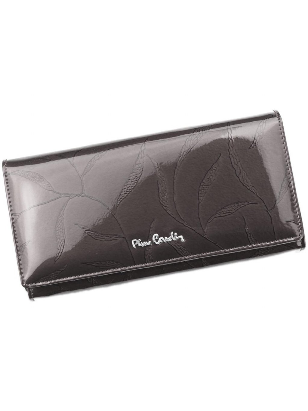 Dámská kožená peněženka Pierre Cardin 02 LEAF 102 šedá