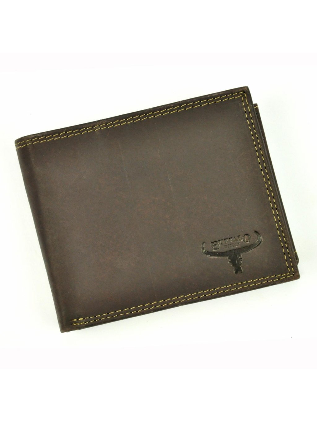 Pánská kožená peněženka Wild N992-B-MHU RFID BUFFALO hnědá