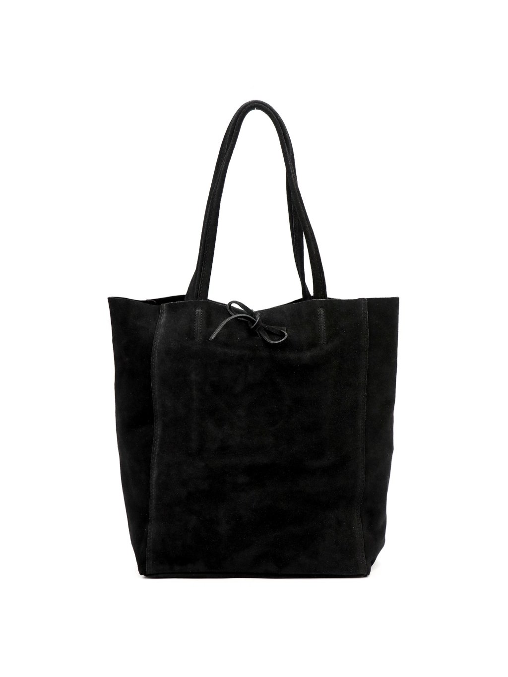 Kabelka z broušené kůže Patrizia 419-013-05 černá