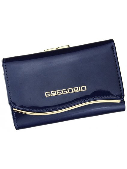 Dámská kožená peněženka Gregorio ZLF-117 modrá