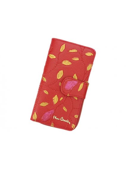 Dámská kožená peněženka Pierre Cardin 04 PLANT 116 červená