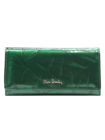 Dámská kožená peněženka Pierre Cardin 02 LEAF 100 zelená
