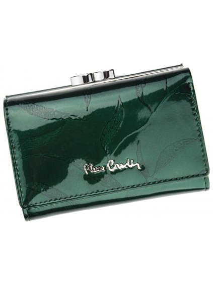 Dámská kožená peněženka Pierre Cardin 02 LEAF 117 zelená