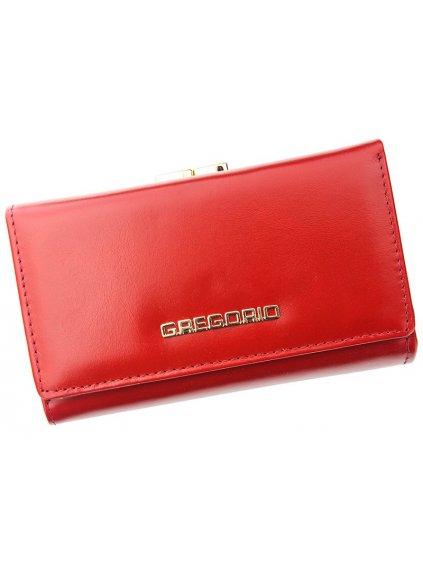 Dámská kožená peněženka Gregorio N108 červená