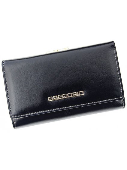 Dámská kožená peněženka Gregorio N108 modrá