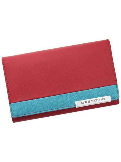 Dámská kožená peněženka Gregorio FRZ-101 červená