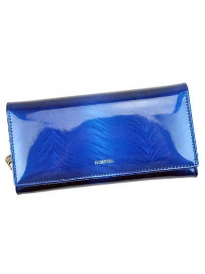 Dámská kožená peněženka Patrizia FF-106 modrá