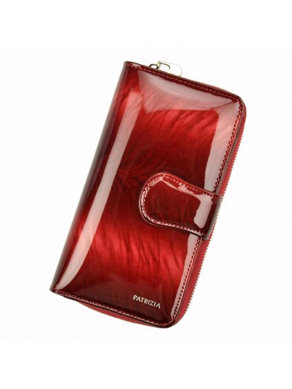 Dámská kožená peněženka Patrizia FF-116 červená