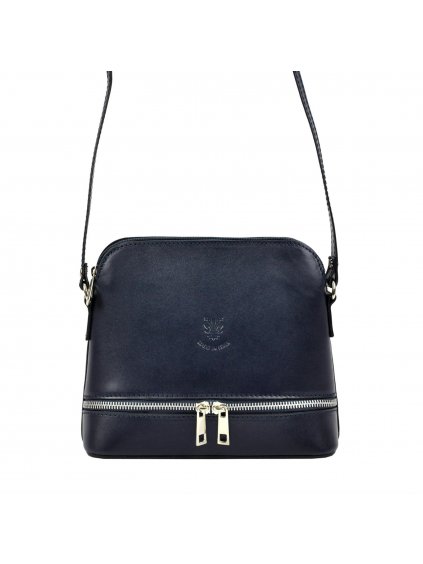 Kožená crossbody kabelka Gregorio 510 modrá