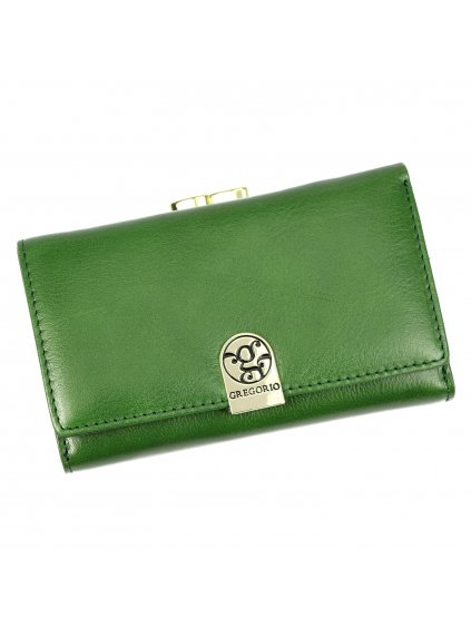 Dámská kožená peněženka Gregorio GS-108 zelená