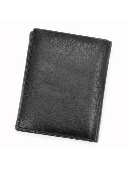 Pánská kožená peněženka Money Kepper CC 5601 černá / červená