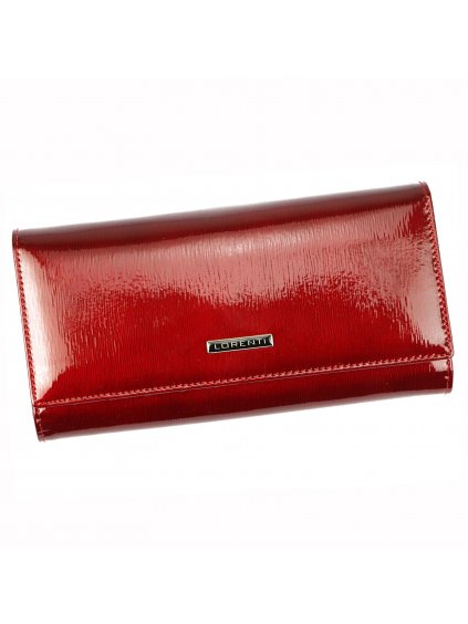 Dámská kožená peněženka  102-SH Lorenti červená