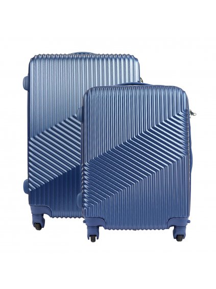 Sada kufrů  Pierre Cardin ABS8021 RUIAN12 x2 modrá